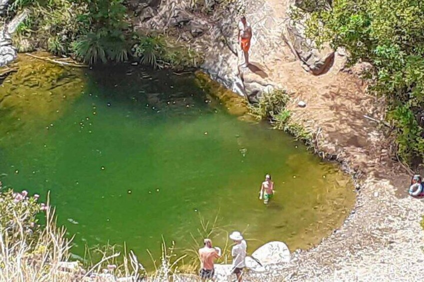 Short swimm on Rio real river