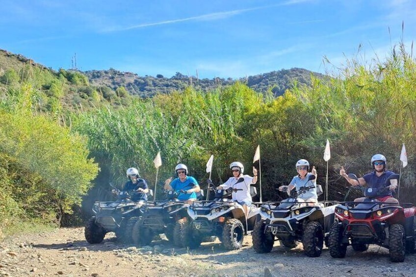 2 hours Quad Tour in Marbella - 1 quad for 1/2 persons 170€