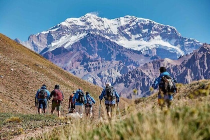 Road Trip and Hike in Aconcagua Park through Horcones Valley