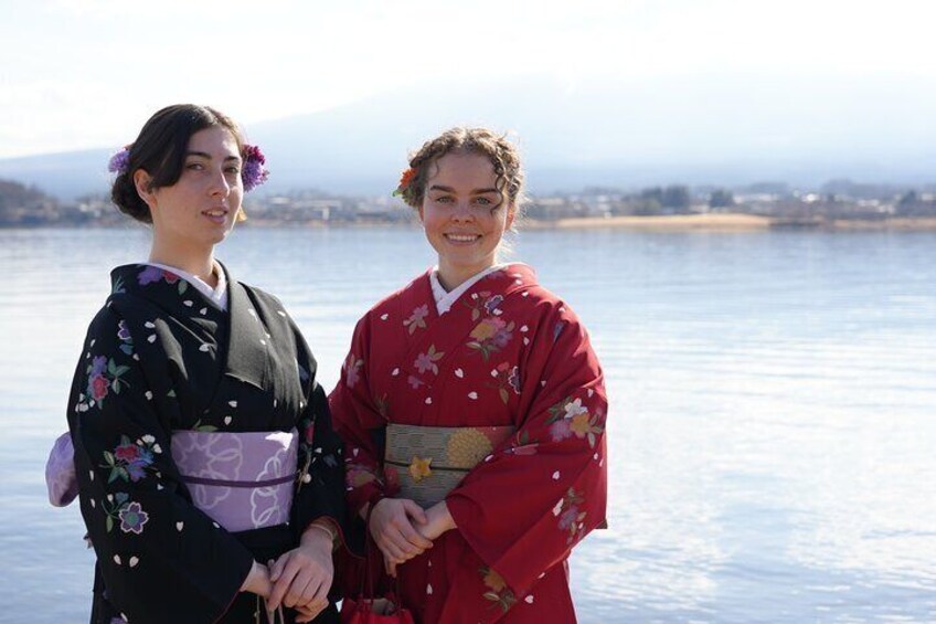  Kimono experience at Fujisan Culture Gallery -day out plan