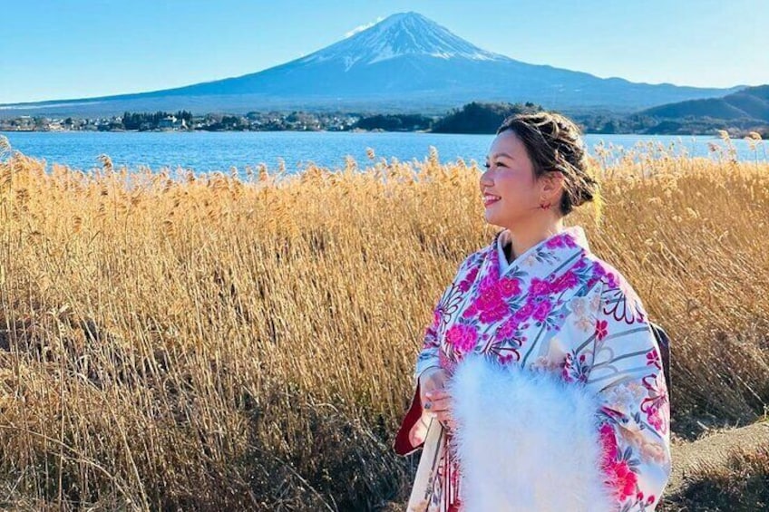  Kimono experience at Fujisan Culture Gallery -day out plan