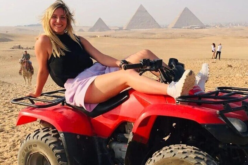 ATV Quad Bike in Giza Pyramids