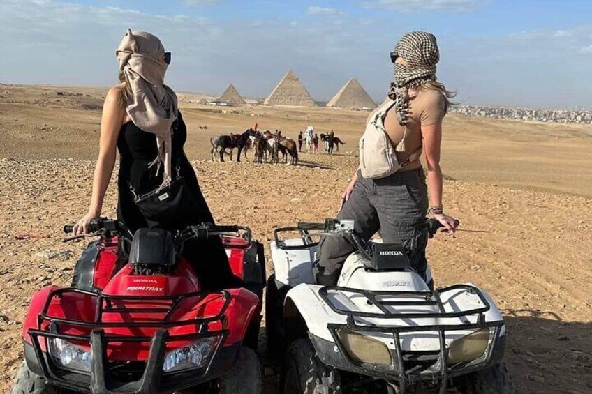 ATV Quad Bike in Giza Pyramids