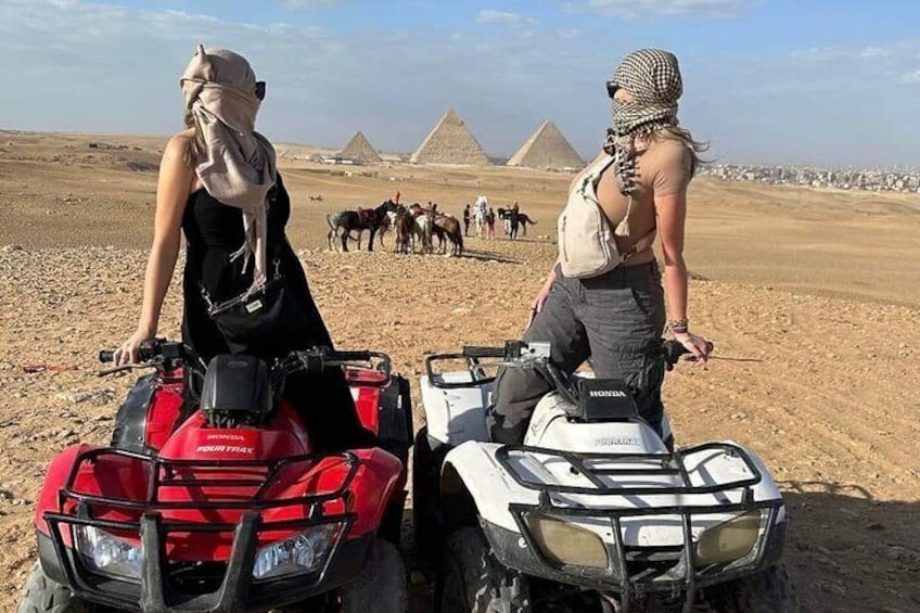 ATV Quad Bike in Giza Pyramids