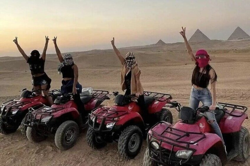 ATV Quad Bike in Giza Pyramids