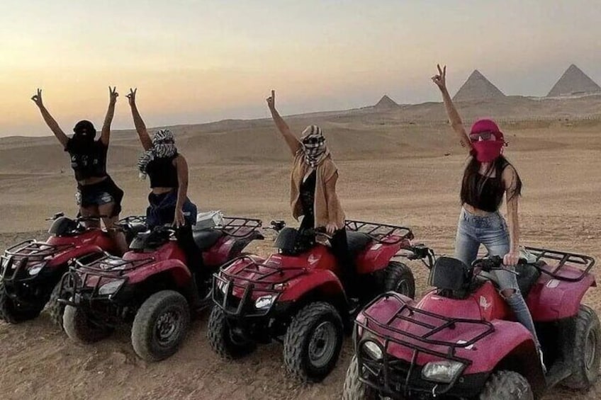 ATV Quad Bike in Giza Pyramids
