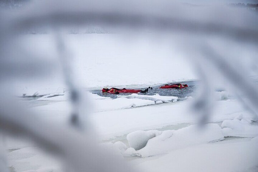 3-Hour Shared Arctic Morning Floating Experience in Norway