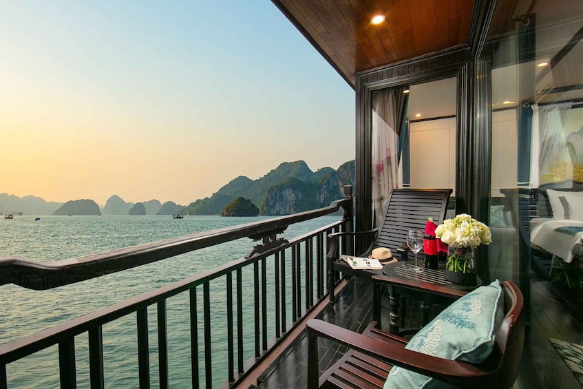 Picture 37 for Activity Hanoi: 2-Day Halong & Lan Ha Bay 5-Star Cruise with Balcony