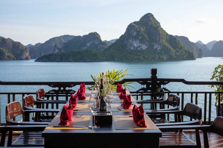 Picture 81 for Activity Hanoi: 2-Day Halong & Lan Ha Bay 5-Star Cruise with Balcony