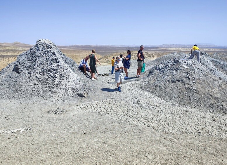 Picture 1 for Activity Gobustan rock arts, mud volcanoes and Ateshgah tour