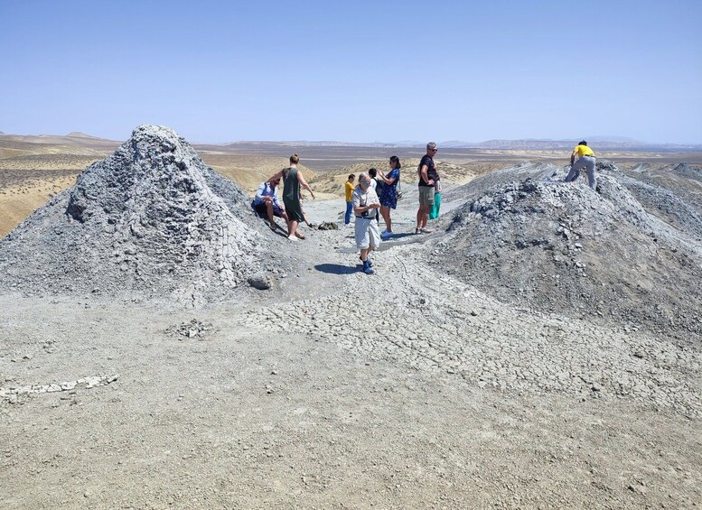 Picture 1 for Activity Gobustan rock arts, mud volcanoes and Ateshgah tour