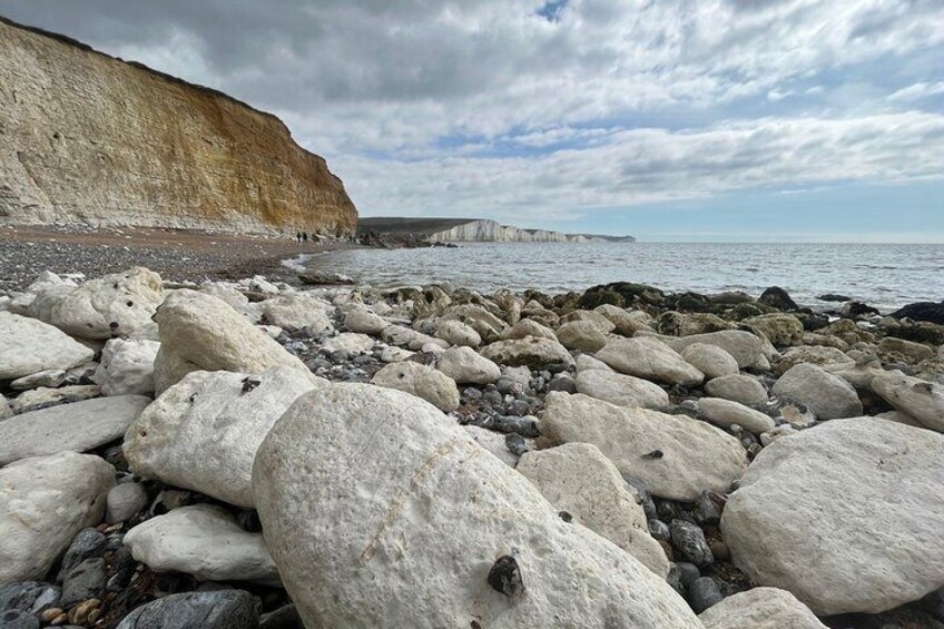 8km Secret Sussex Walking Tour [Seaford Bay to Cuckmere Haven]