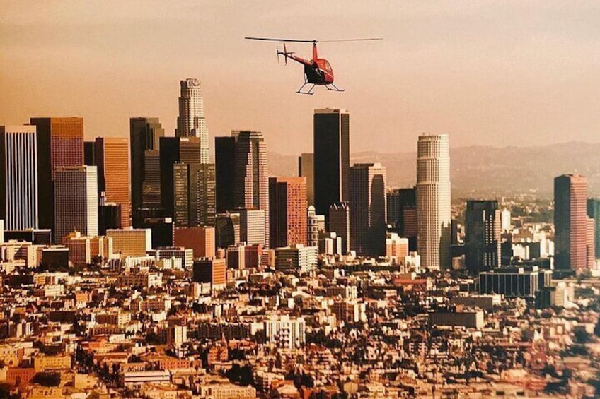Exploring Los Angeles by Helicopter
