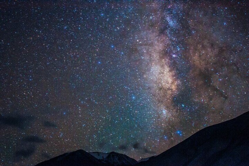 Milky Way at Mount Everest Base Camp.