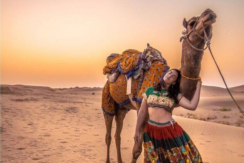 Dazzling Half Day Camel Safari Tour With Sunset