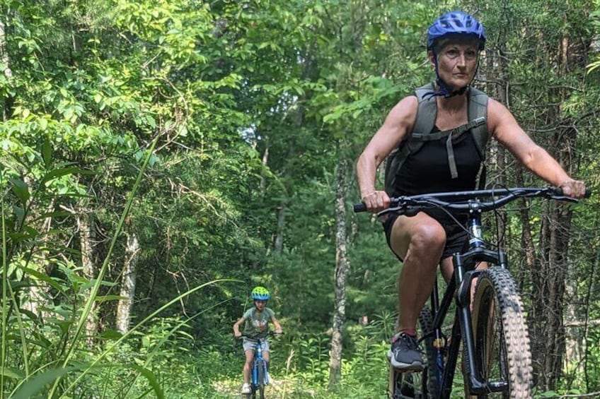 3-Hour Guided Mountain Biking in the Blue Ridge Mountains