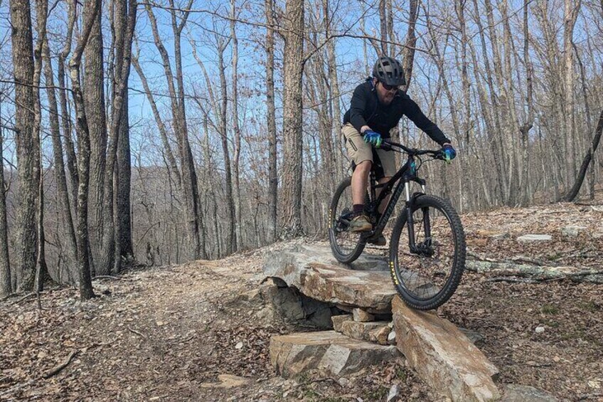 3-Hour Guided Mountain Biking in the Blue Ridge Mountains