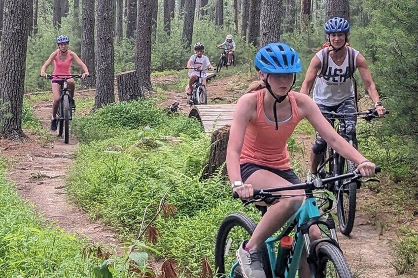 3-Hour Guided Mountain Biking in the Blue Ridge Mountains