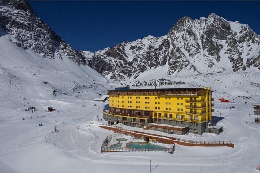 The amazing Portillo ski center