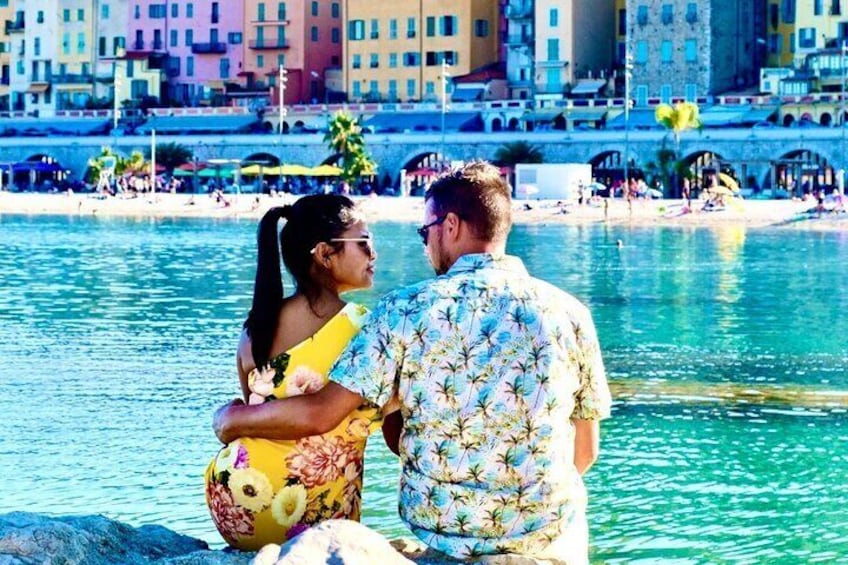 Romantic places in Menton