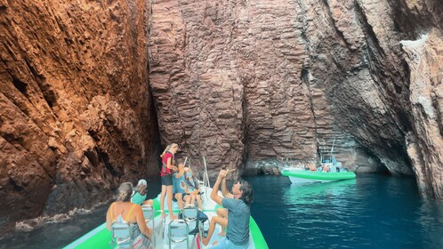 Ile Rousse: naturreservatet Scandola