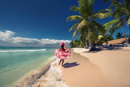 Saona and Mano Juan Private Tour by speedboat from Punta Cana