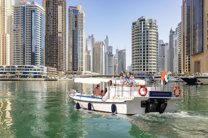 Dubaï : Bateau Abra excursion à Dubai Marina, Ain Dubai, JBR