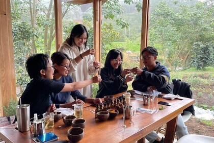 Scented Candle Workshop in Twin Beans Farm Da Lat