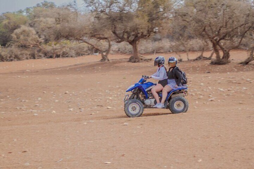 Agadir: Desert Quad Bike Safari with Hotel Pickup & Drop-off