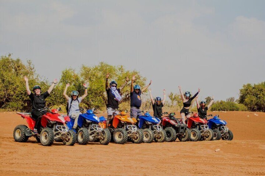 Agadir: Desert Quad Bike Safari with Hotel Pickup & Drop-off