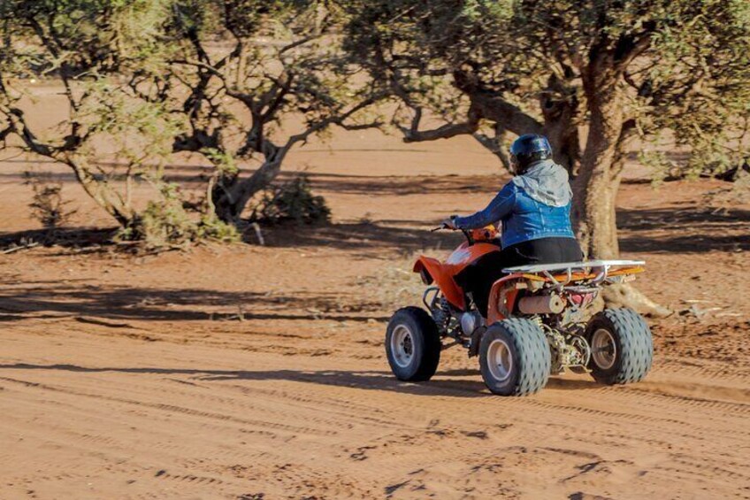 Agadir: Desert Quad Bike Safari with Hotel Pickup & Drop-off
