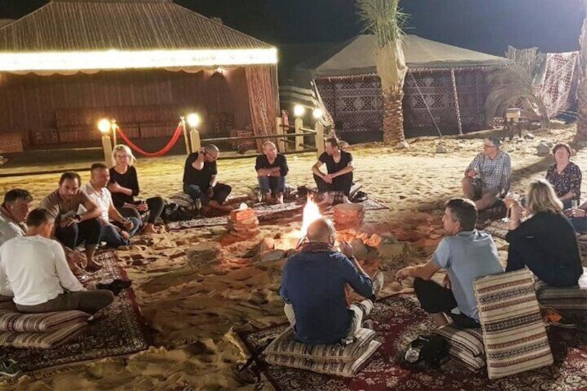  Overnight Red Dunes Safari Tour with BBQ at Al Khayma Camp