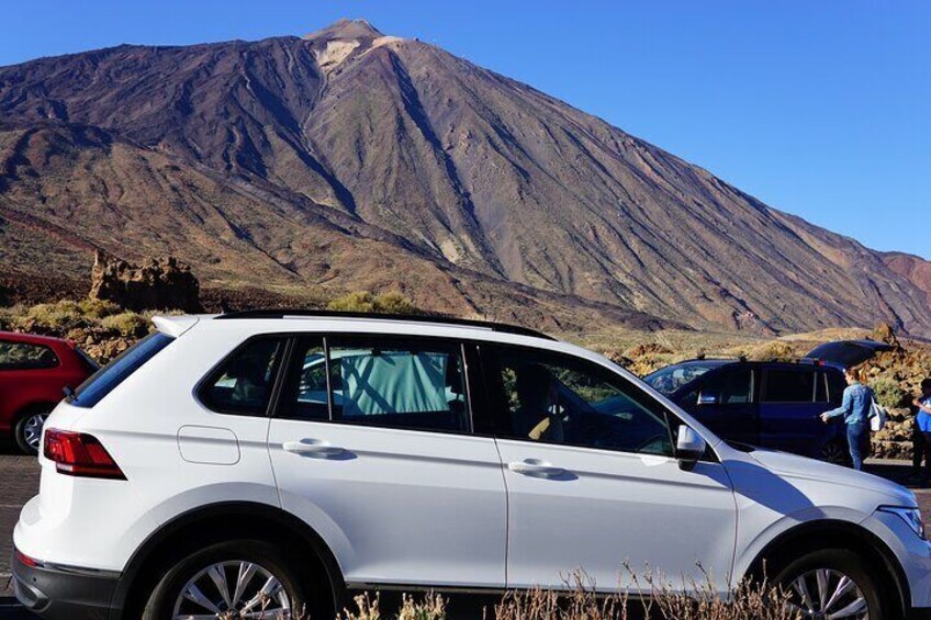 The private car for a group of up to 4 people.