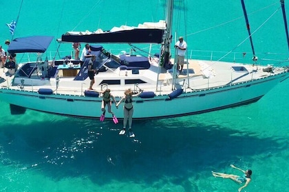 Kos: Small Group Full-Day Sailing with Meal, Drinks, & Swim