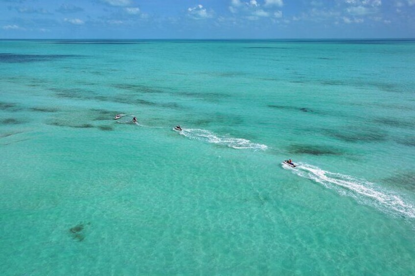 1 Hour Jet Ski Adventure in Crystal Waters of Turks and Caicos
