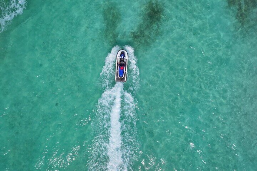 1 Hour Jet Ski Adventure in Crystal Waters of Turks and Caicos