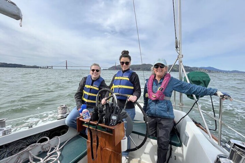 Interactive Sailing Experience on San Francisco Bay