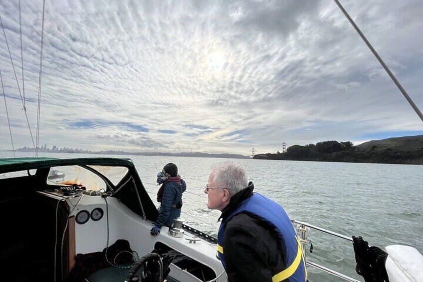 Interactive Sailing Experience on San Francisco Bay