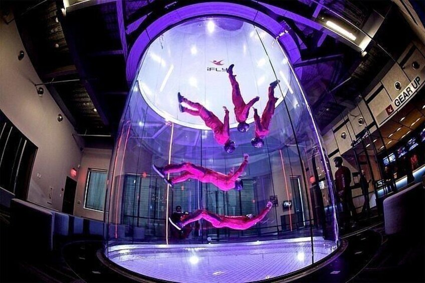 Indoor Skydiving in Ifly Dubai 