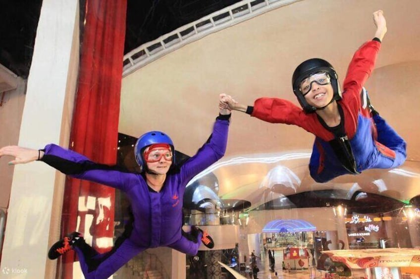 1-Hour Indoor Skydiving in Ifly Dubai