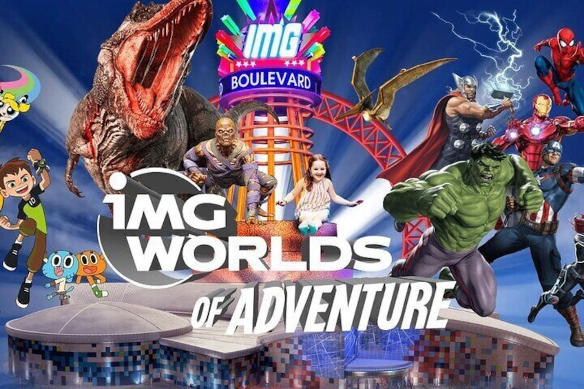 IMG Worlds of Adventure Park in Dubai