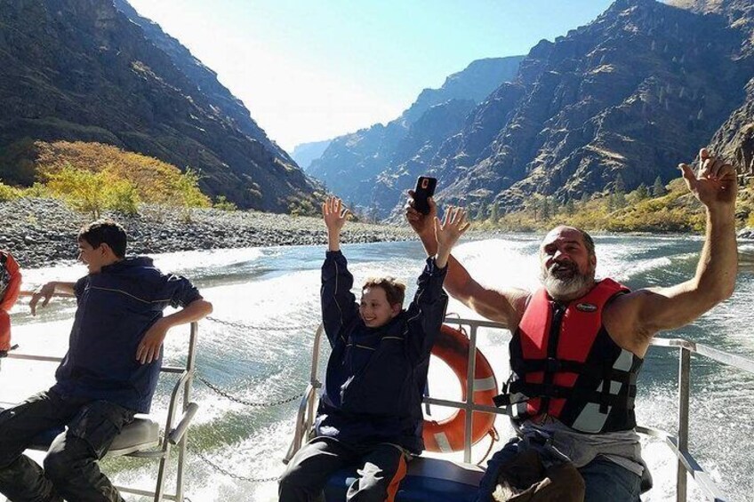 Jet Boat Tours for all ages - Hells Canyon Adventures