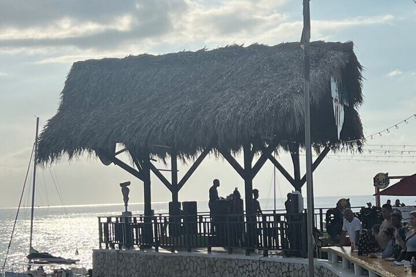 Negril 7 mile Beach, Party Catamaran Cruise and Ricks Cafe Combo