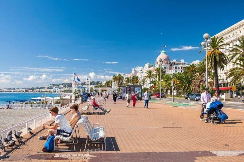 Full Day Private Shore Tour in Nice from Hercule Port