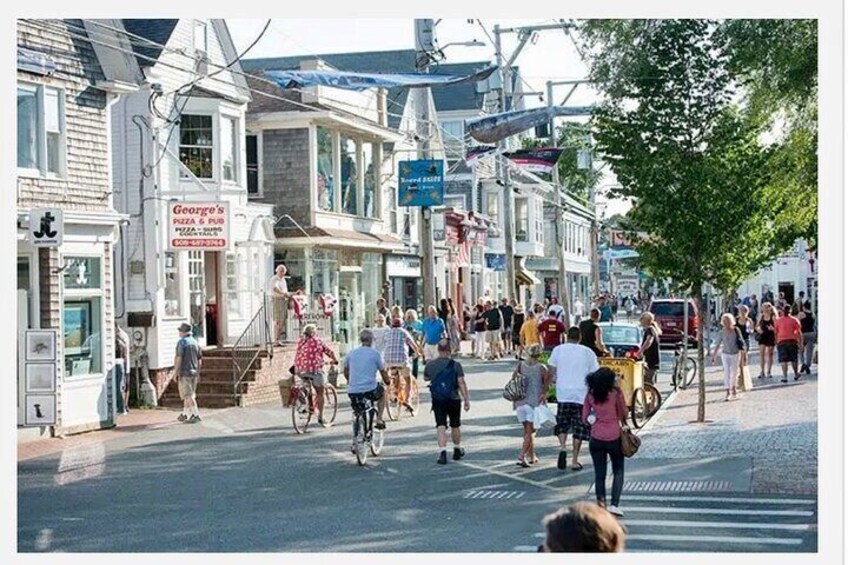 Learn about Provincetown as we travel down Commercial Street to our destination!