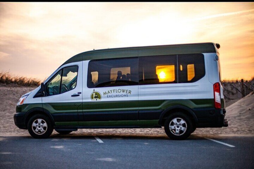 Our Excursion vans will take you on your tour in style!