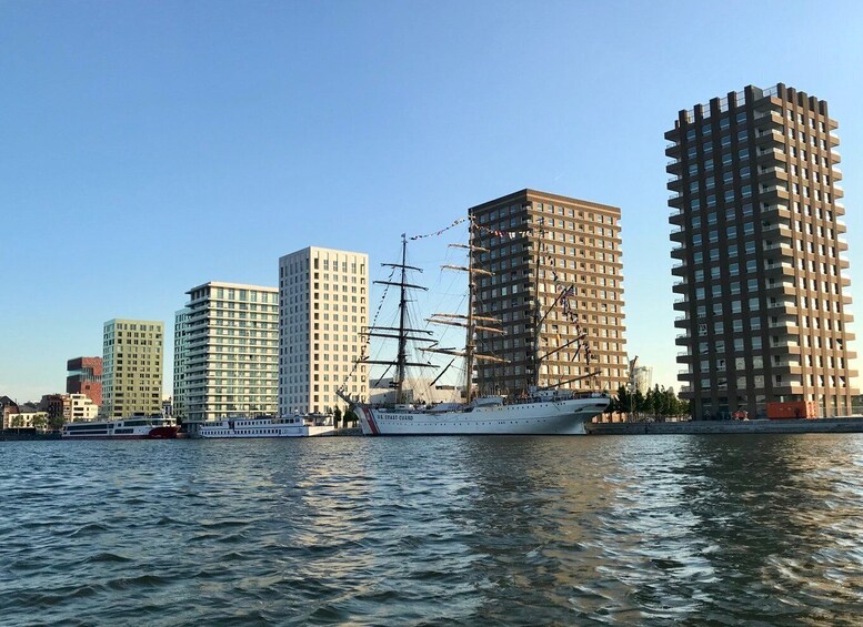 Picture 4 for Activity Antwerp: Private Old Harbour Boat Tour Incl. Drinks & Snacks