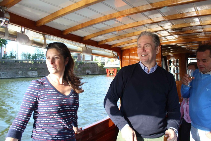 Picture 12 for Activity Antwerp: Private Old Harbour Boat Tour Incl. Drinks & Snacks