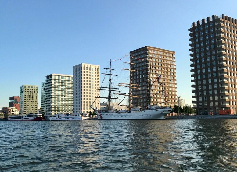 Picture 5 for Activity Antwerp: Private Old Harbour Boat Tour Incl. Drinks & Snacks