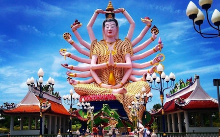 Koh Samui: Guided Tour with Buddha Statues & Na Muang Falls